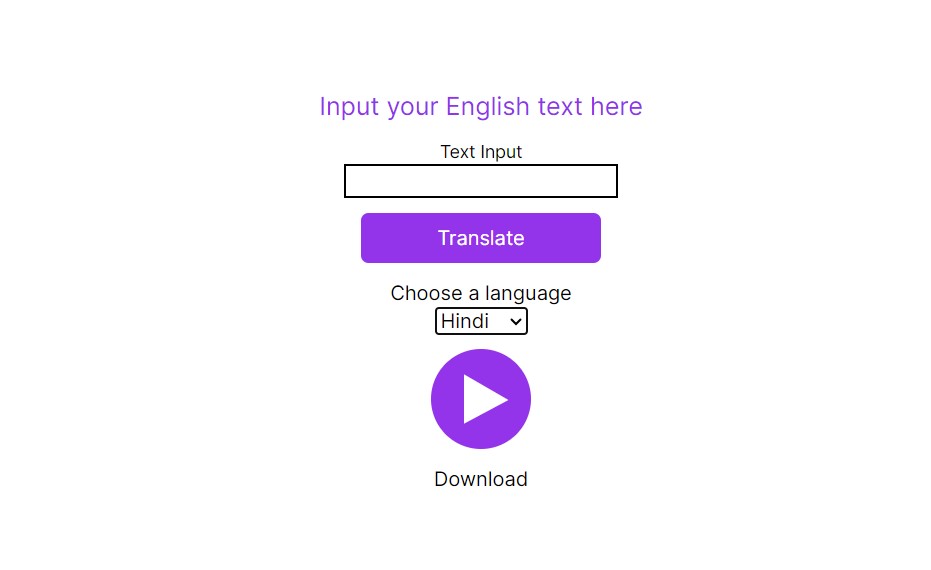 Project video preview
